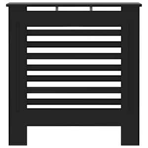 Kryt na radiátor MDF černý 78 cm - obrázek 4
