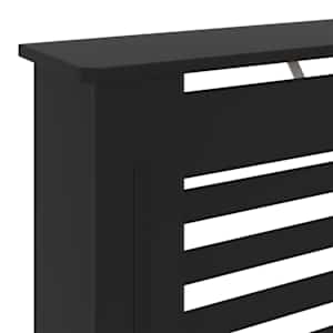 Kryt na radiátor MDF černý 78 cm - obrázek 6
