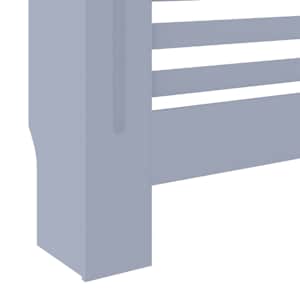 Kryt na radiátor MDF šedý 78 cm - obrázek 7