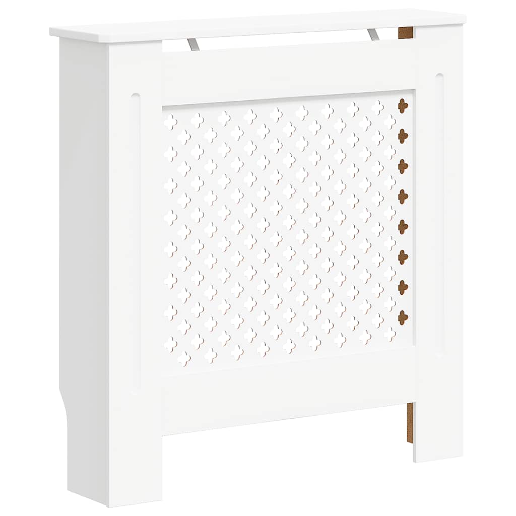 vidaXL Kryt na radiátor MDF bílý 78 cm