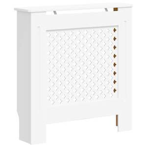 Kryt na radiátor MDF bílý 78 cm - obrázek 2