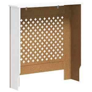 Kryt na radiátor MDF bílý 78 cm - obrázek 6