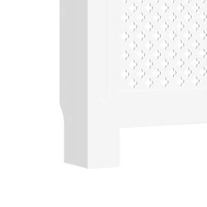 Kryt na radiátor MDF bílý 78 cm - obrázek 8