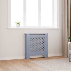 Kryt na radiátor MDF šedý 78 cm - obrázek 1