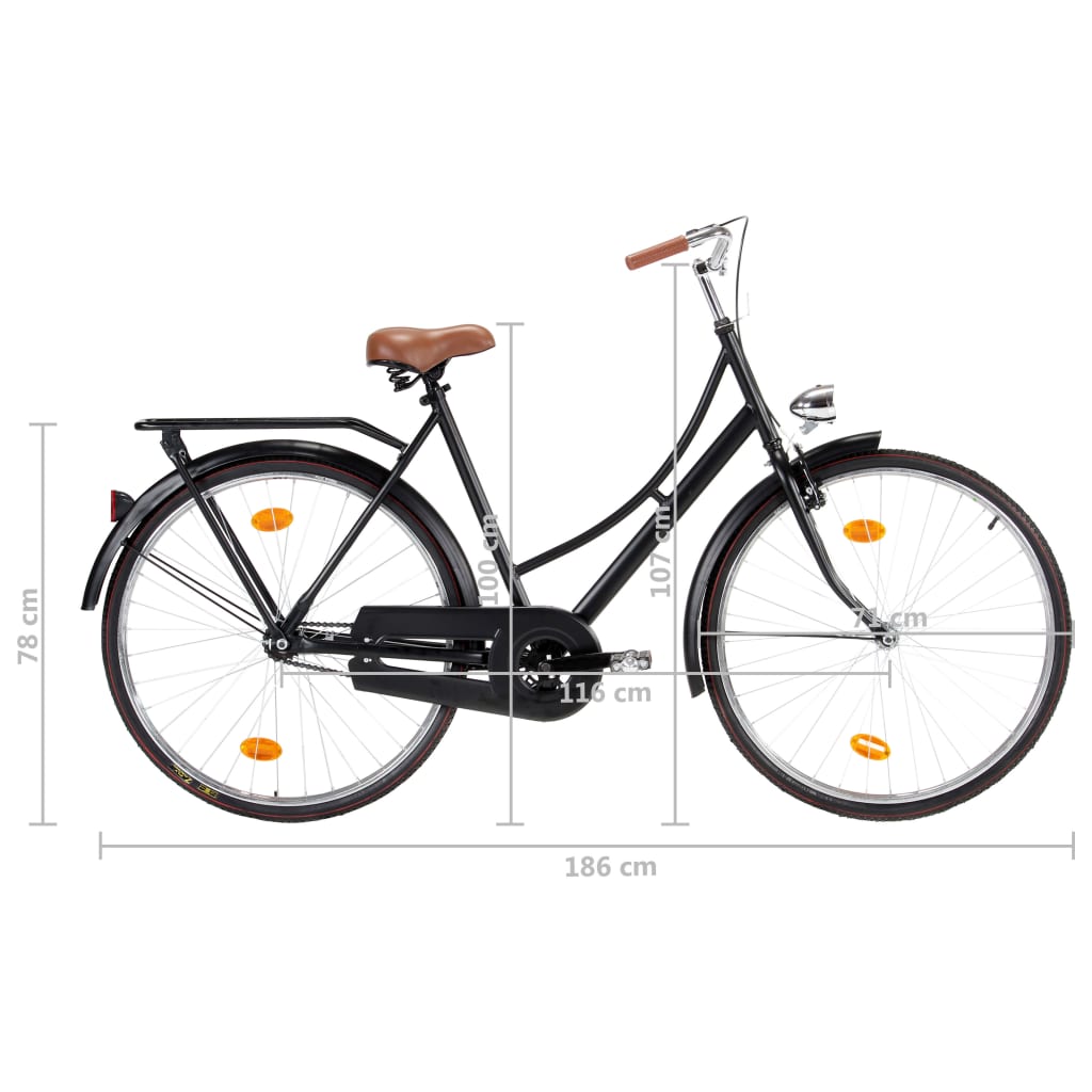 Olandiškas dviratis, moteriškas, 28" | Stepinfit