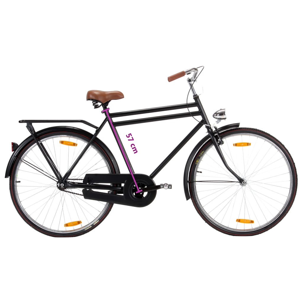 rower holenderski 28 cali rower 57cm rama dla początkujących duży wybór vidaXL - Zdjęcie 11 z 12