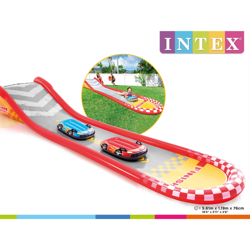 Intex Racing Fun csúszda 561 x 119 x 76 cm 