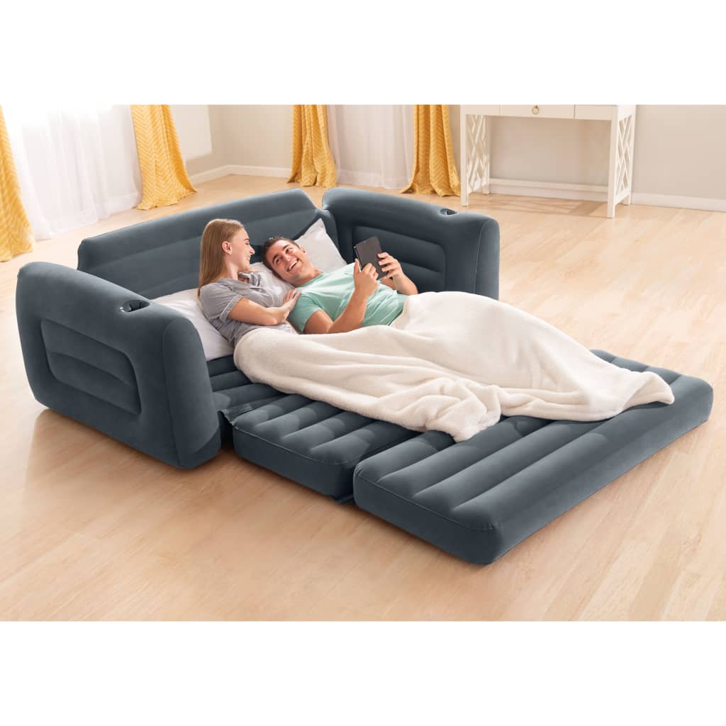 

INTEX Stoel uitklapbaar 203x231x66 cm donkergrijs