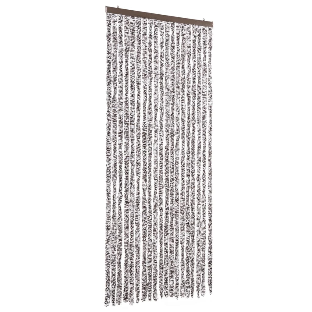 vidaXL Závěs proti hmyzu hnědo-béžový 56 x 200 cm Chenille