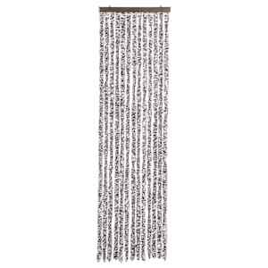 Závěs proti hmyzu hnědo-béžový 56 x 200 cm Chenille - obrázek 3
