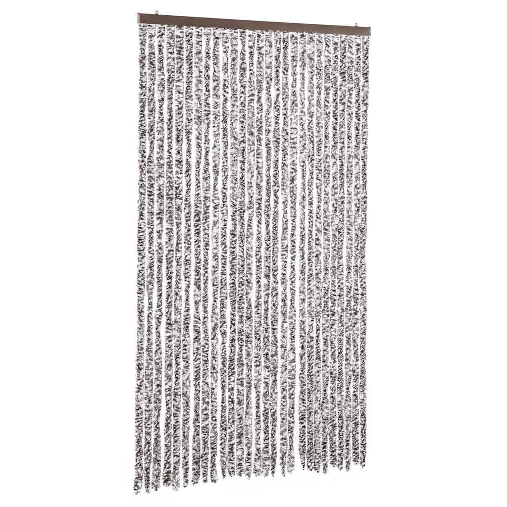 vidaXL Závěs proti hmyzu hnědý a béžový 118 x 220 cm Chenille