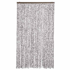 Závěs proti hmyzu hnědý a béžový 118 x 220 cm Chenille - obrázek 3