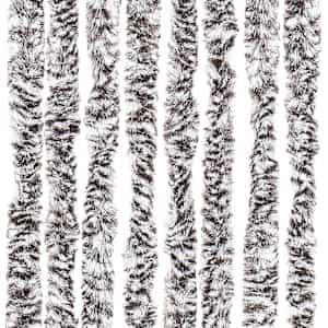 Závěs proti hmyzu hnědý a béžový 118 x 220 cm Chenille - obrázek 6