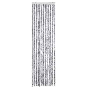 vidaXL putukakardin valge ja hall, 56 x 200 cm, &scaron;enill