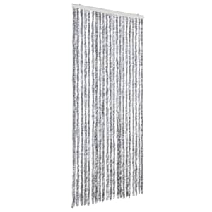 Závěs proti hmyzu bílošedý 90 x 200 cm Chenille - obrázek 2
