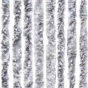 Závěs proti hmyzu bílošedý 90 x 200 cm Chenille - obrázek 6