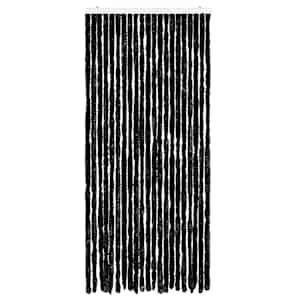 Závěs proti hmyzu antracitový 90 x 200 cm Chenille - obrázek 3