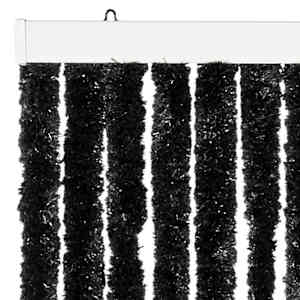 Závěs proti hmyzu antracitový 90 x 200 cm Chenille - obrázek 4