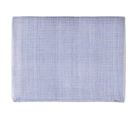 vidaXL Tapis de tente 250x200 cm Bleu