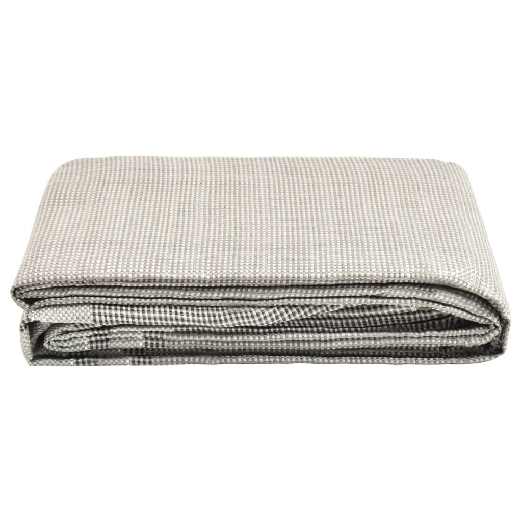 Tapis de tente 450x250 cm Gris foncé