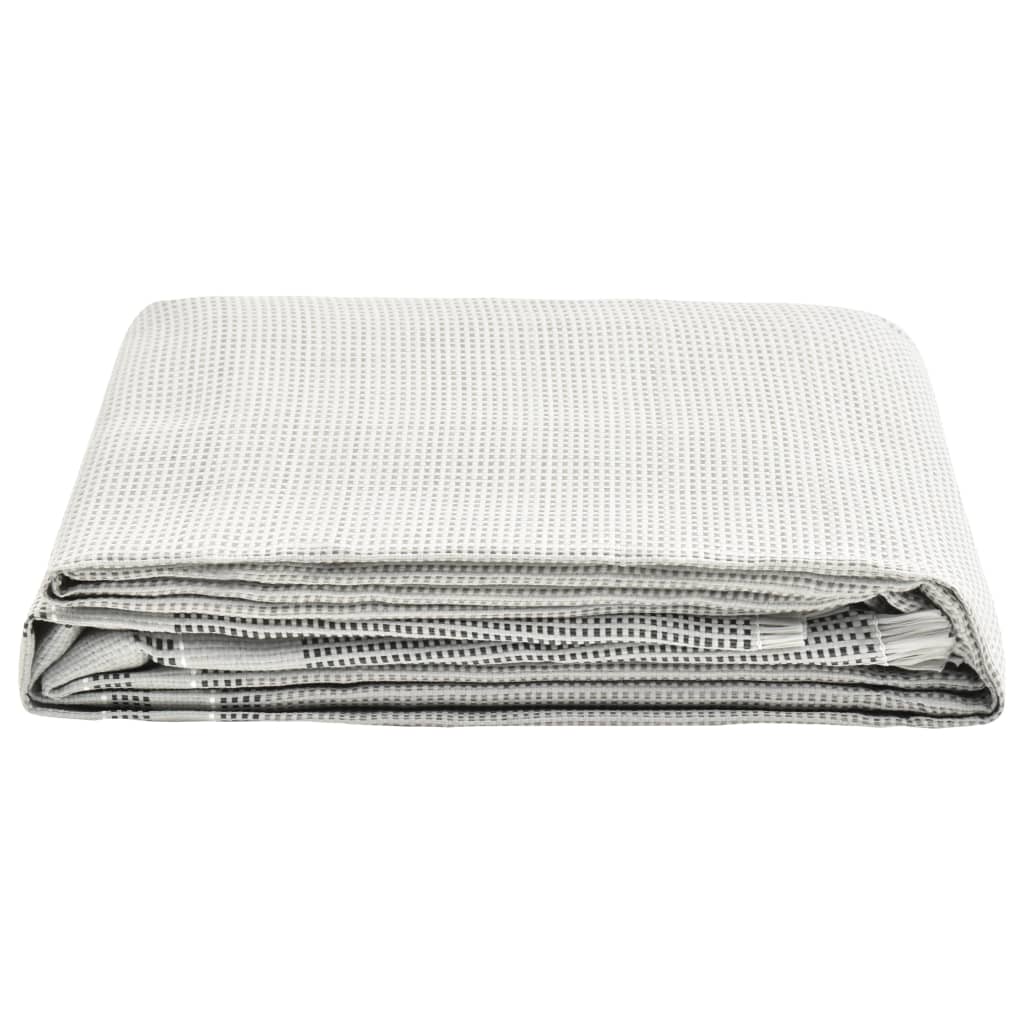 vidaXL Covor pentru cort, gri, 450 x 300 cm