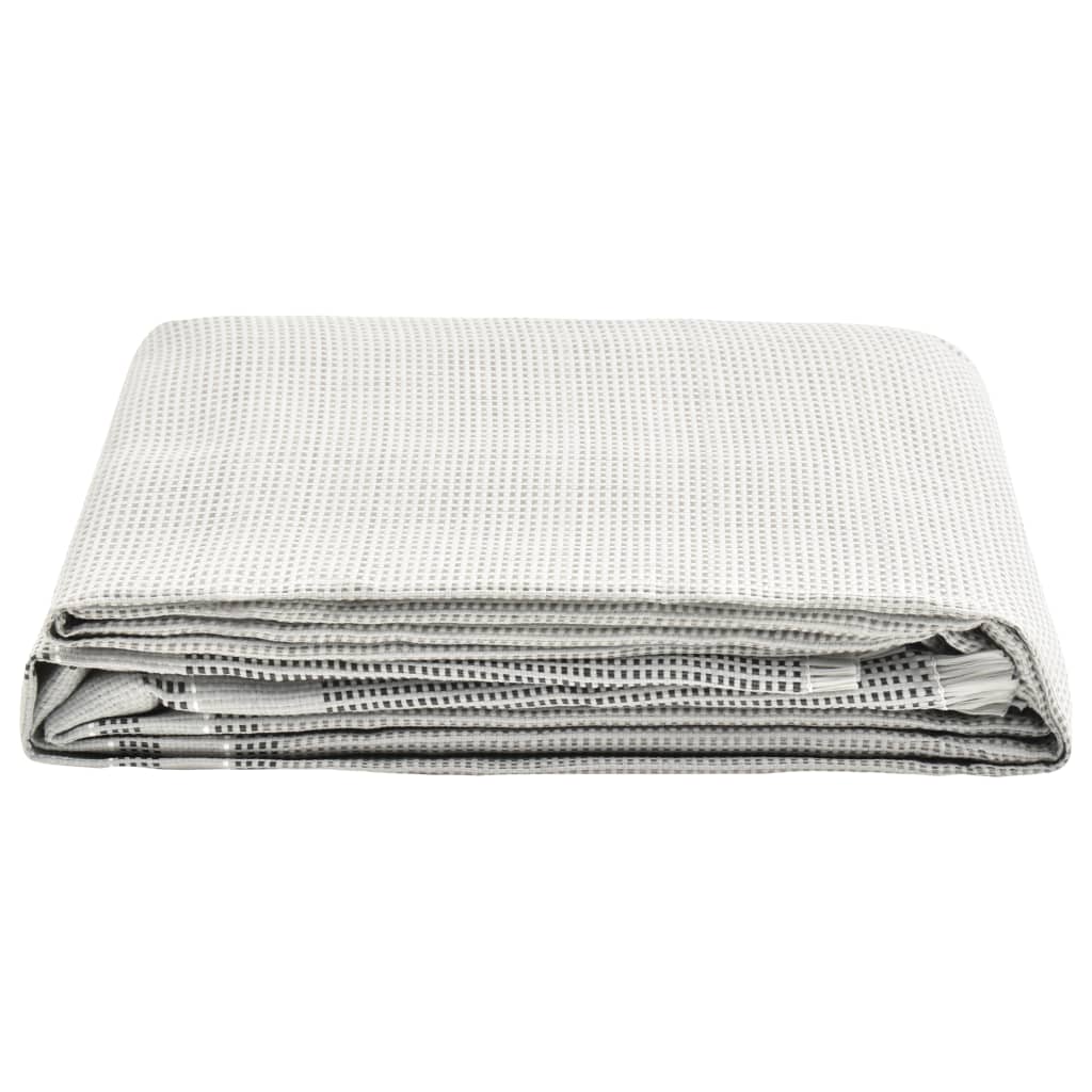 vidaXL Covor pentru cort, gri, 700x300 cm
