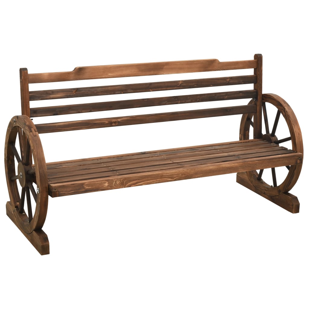 Photos - Garden Furniture VidaXL Patio Bench 55.9" Solid Wood Fir 