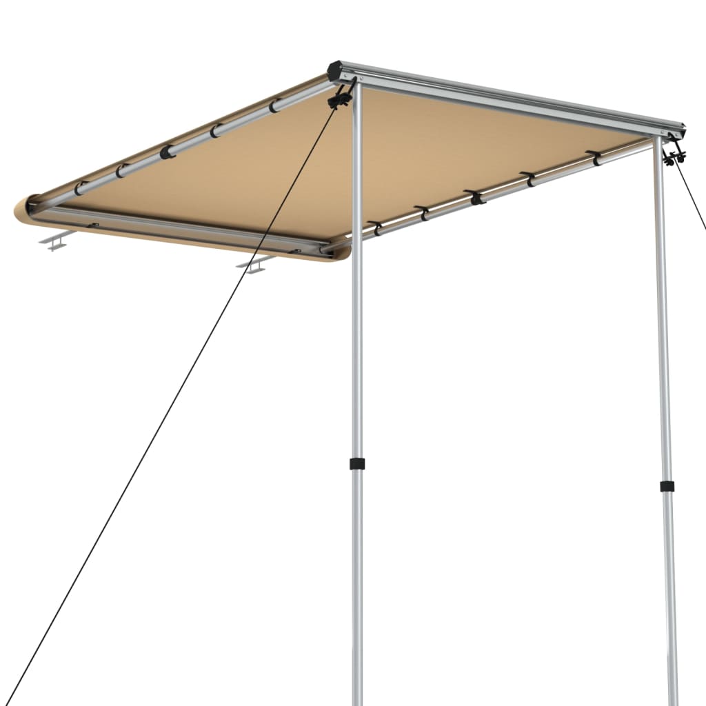 

vidaXL Luifel voor camper en caravan 1,2x2x2,15 m beige