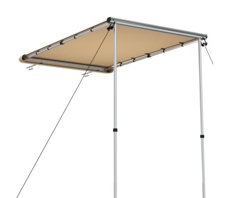 vidaXL Camper & Caravan Awning 1.2x2x2.15 m Beige