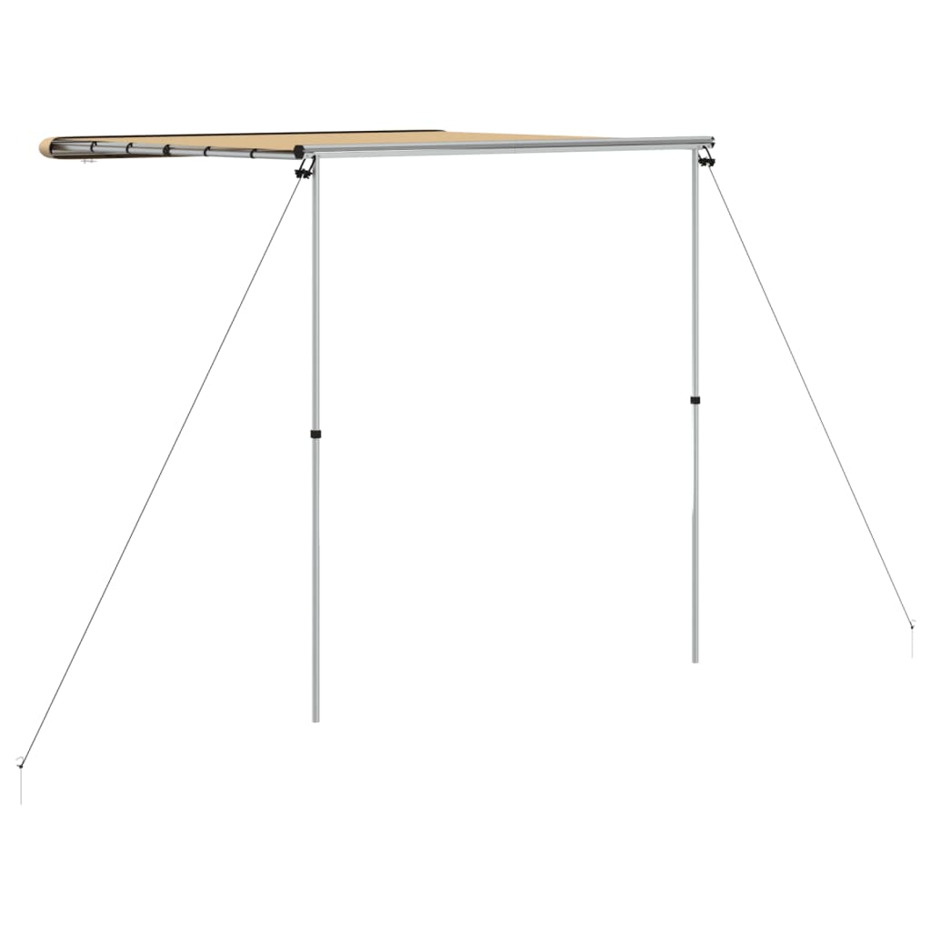 vidaXL Markýza pro obytné vozy a karavany 2,4 x 2 x 2,15 m béžová