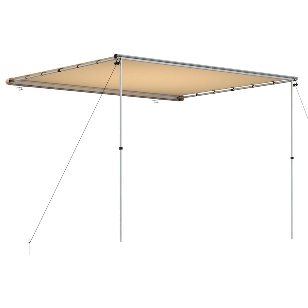 

vidaXL Luifel voor camper en caravan 3x2,5x2,15 m beige