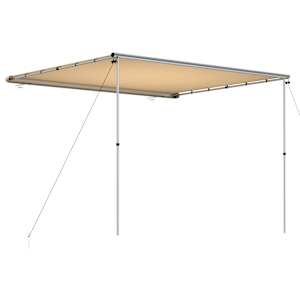 vidaXL Markizė nameliui ant ratų, smėlio spalvos, 3x2,5x2,15m