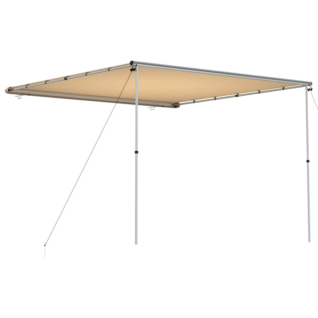 

vidaXL Luifel voor camper en caravan 3x3x2,15 m beige