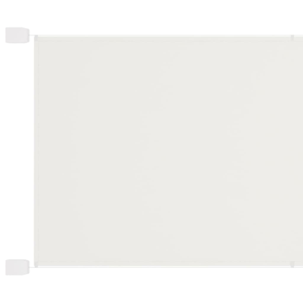 Senkrechtmarkise Weiß 60×360 cm Oxford-Gewebe