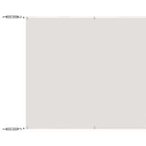 Vertikální markýza bílá 60 x 800 cm oxfordská látka - obrázek 2
