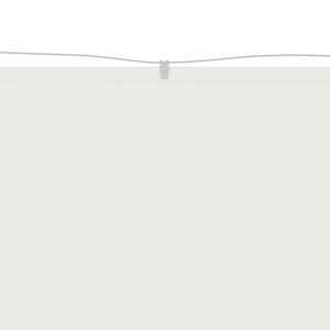 vidaXL Senkrechtmarkise Wei&szlig; 100x270 cm Oxford-Gewebe