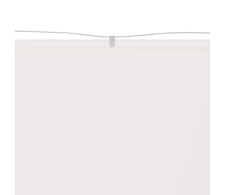 vidaXL Copertină verticală, alb, 100x360 cm, țesătură Oxford