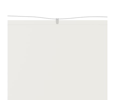 vidaXL Toldo vertical blanco 140x360 cm tela oxford