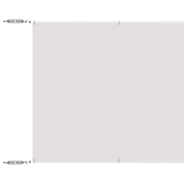 vidaXL vertikaalne varikatus valge 140x600 cm Oxfordi kangas