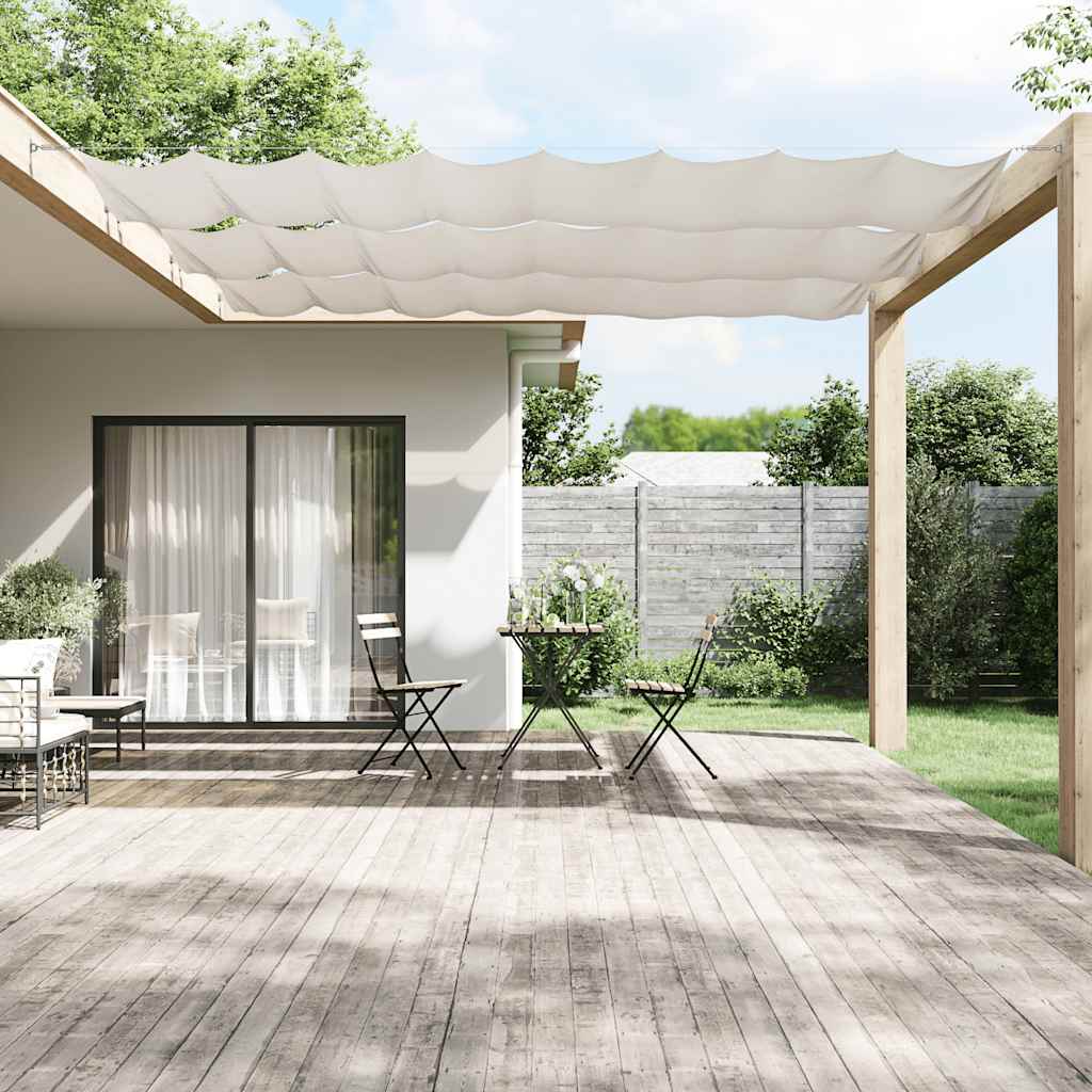 vidaXL Copertină verticală, alb, 140x800 cm, țesătură Oxford