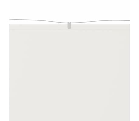 vidaXL Toldo vertical blanco 180x270 cm tela oxford
