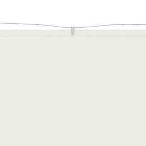 vidaXL Τέντα Κάθετη Λευκή 180 x 600 εκ. από Ύφασμα Oxford
