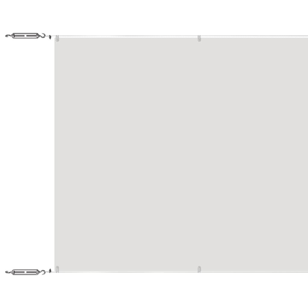 vidaXL Vertikálna markĂza biela 180x1000 cm oxfordská látka