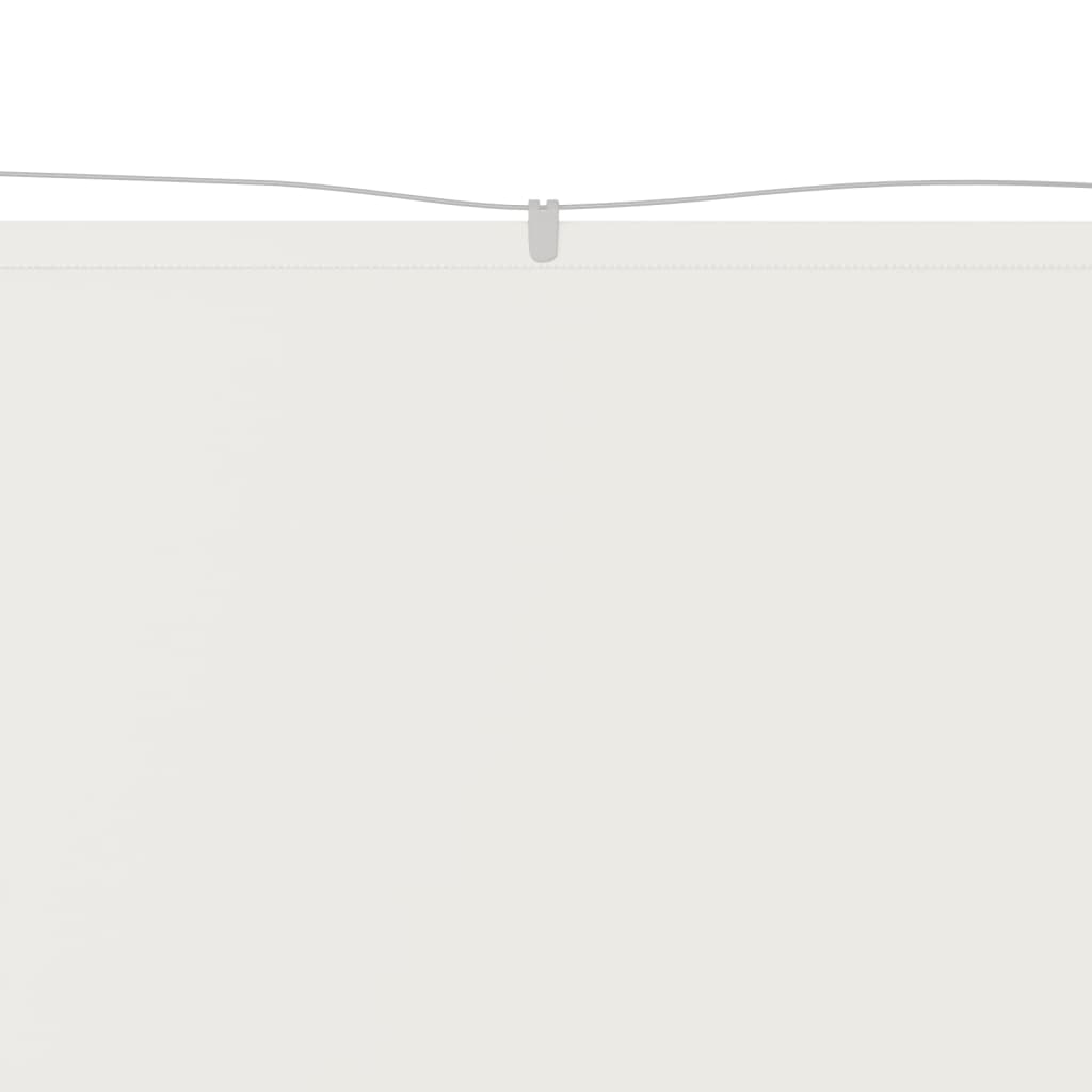 vidaXL Copertină verticală, alb, 180x1000 cm, țesătură Oxford