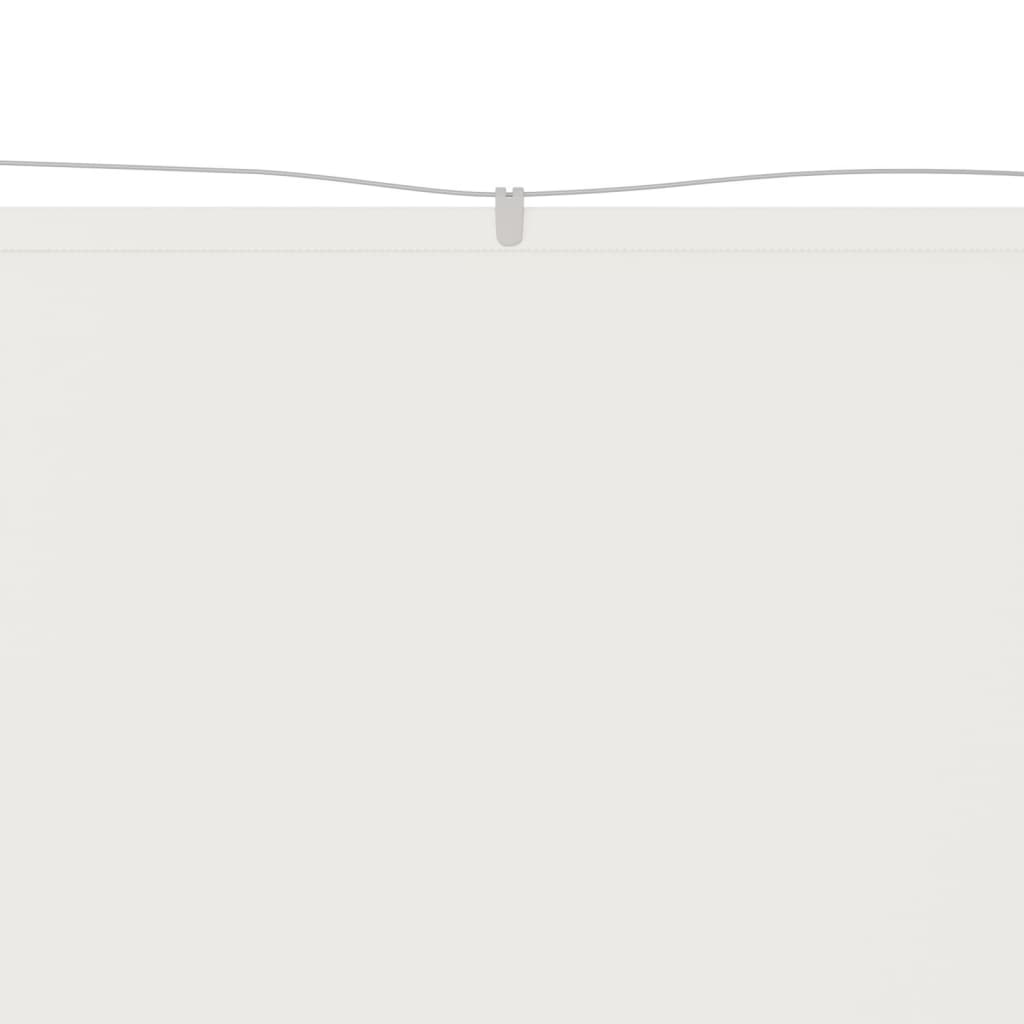 vidaXL Copertină verticală, alb, 180x1000 cm, țesătură Oxford