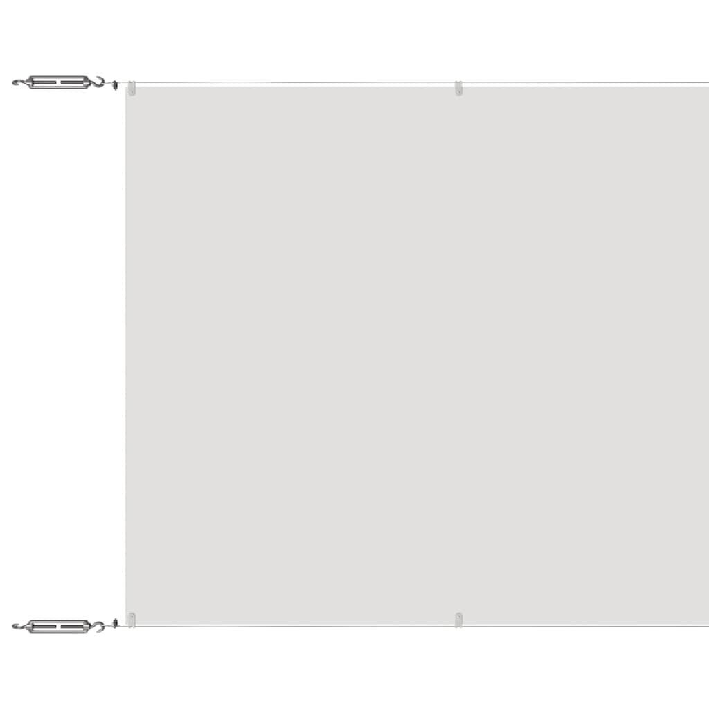 vidaXL Vertikální markýza bílá 180 x 1 200 cm oxfordská látka