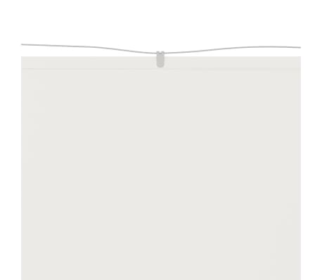 vidaXL Toldo vertical blanco 200x420 cm tela oxford
