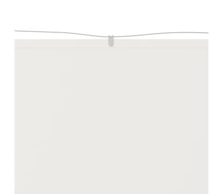 vidaXL Toldo vertical blanco 250x420 cm tela oxford