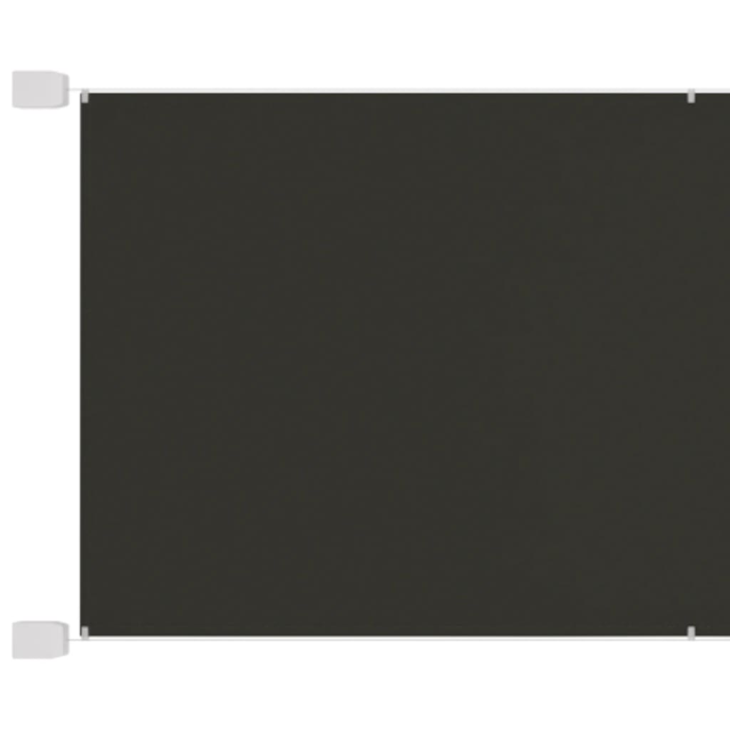 vidaXL lodret markise 60x800 cm oxfordstof antracitgrå