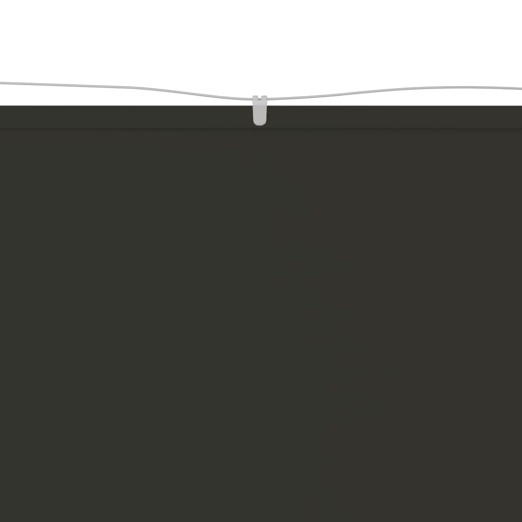 vidaXL Luifel verticaal 60x800 cm oxford stof antracietkleurig afbeelding